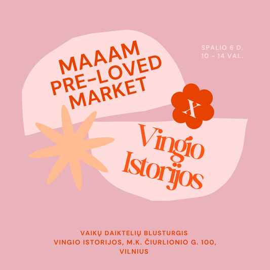 MAAAM PRE-LOVED MARKET X VINGIO ISTORIJOS 2024.10