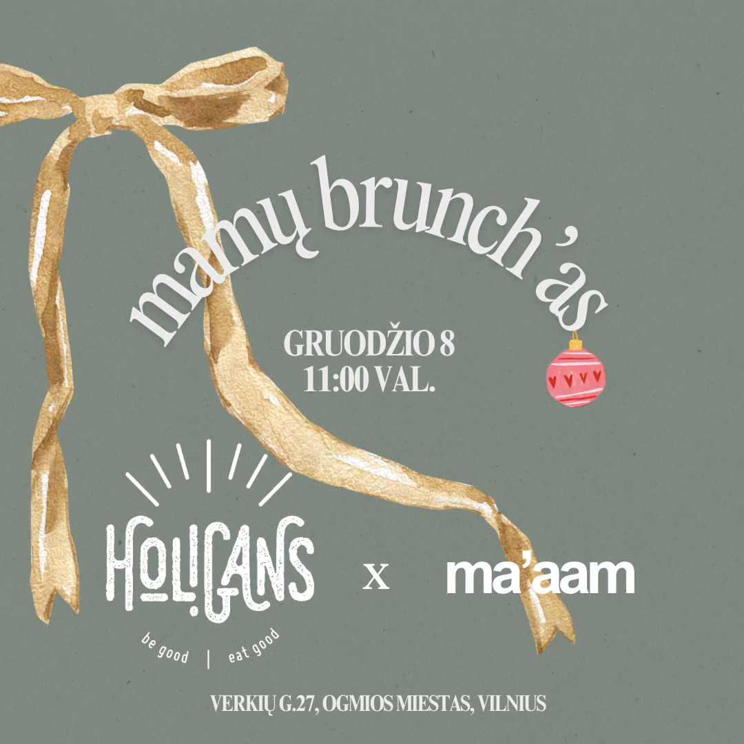 Mamų brunch'as x Holigans 2024.12