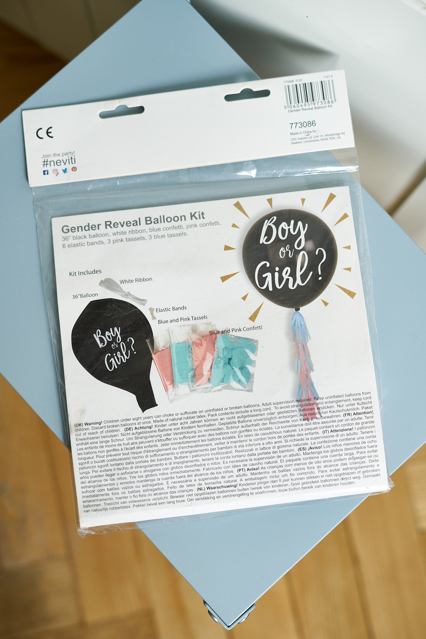 Lyties atskleidimo balionas