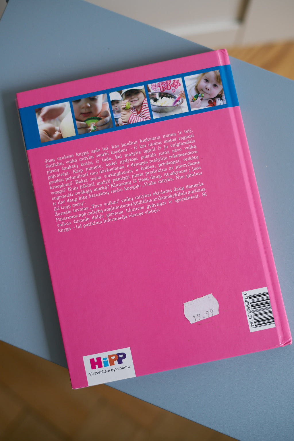 Knyga - vaiko mityba