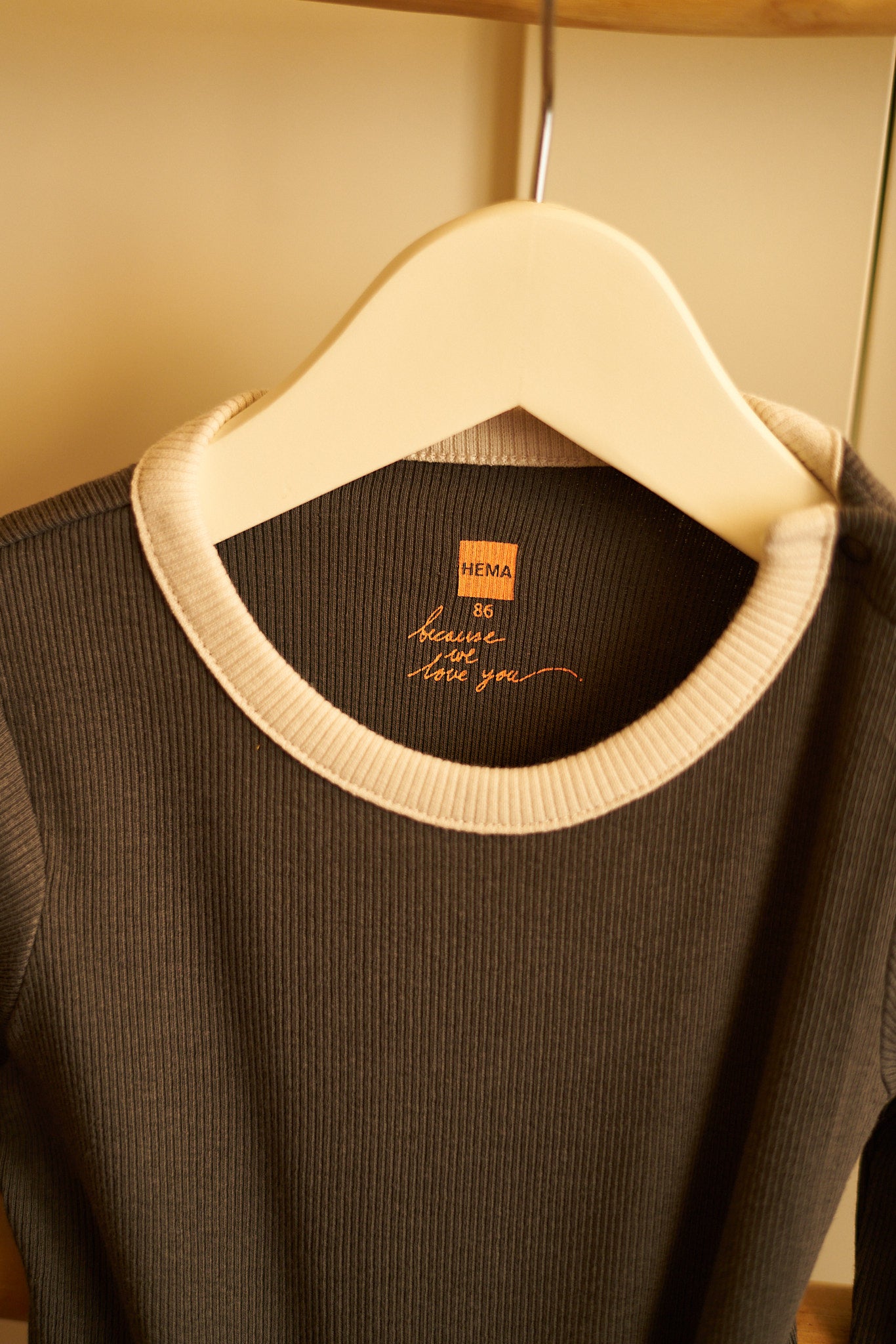 Marškinėliai ilgomis rankovėmis - HEMA