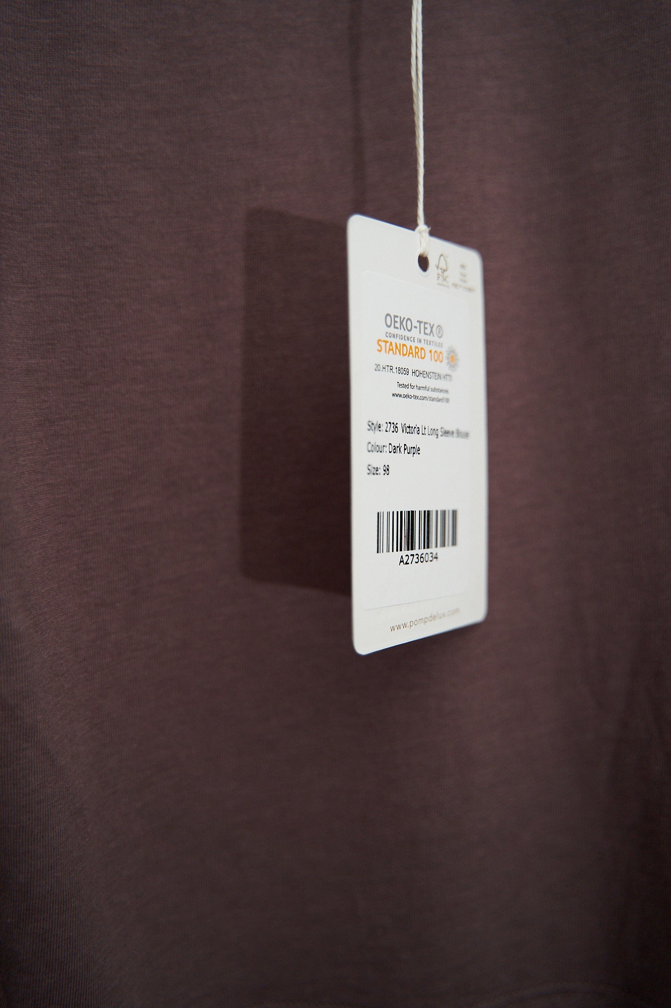 Marškinėliai ilgomis rankovėmis - POMP DE LUX