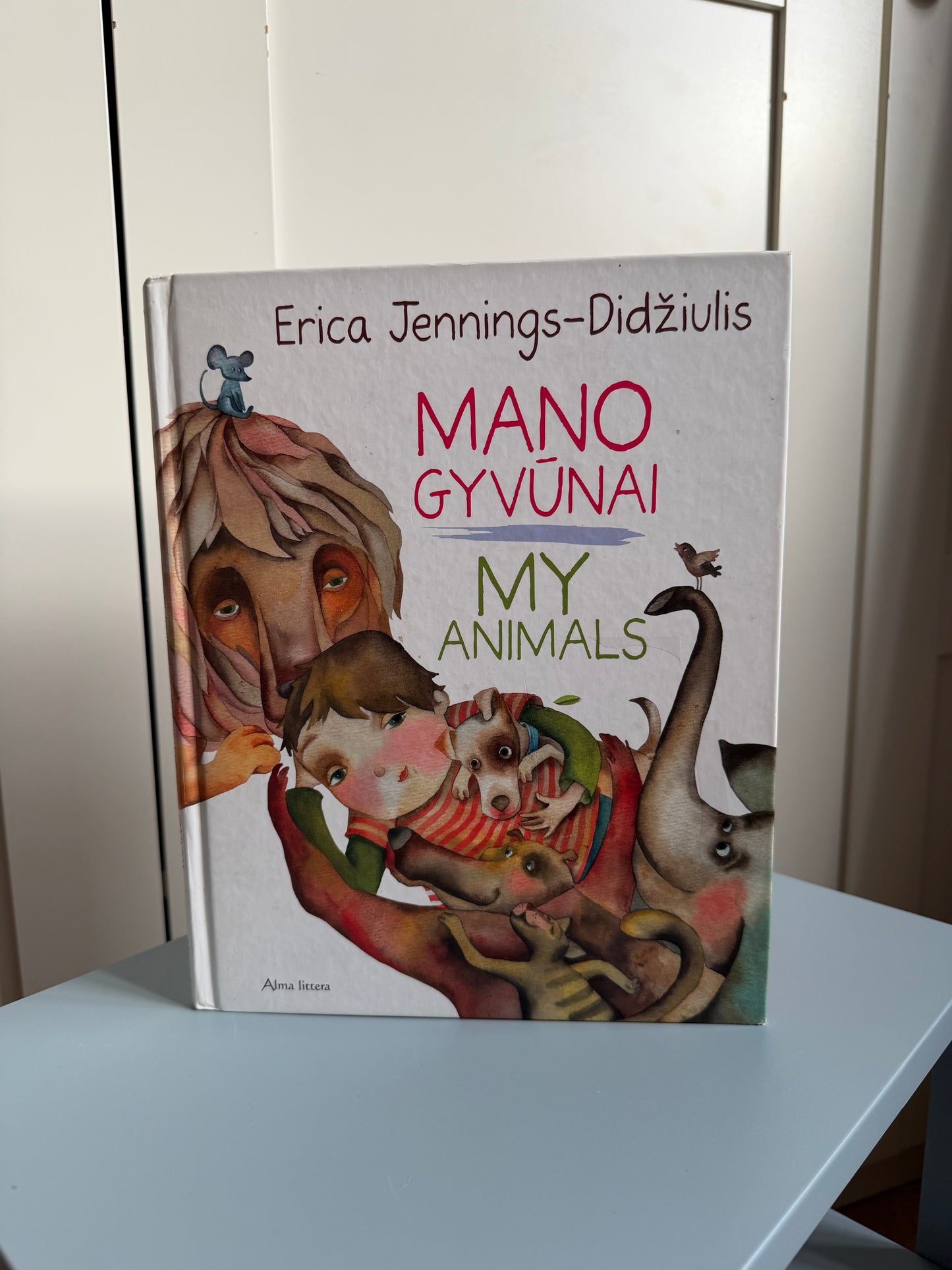 Knyga - MANO GYVŪNAI