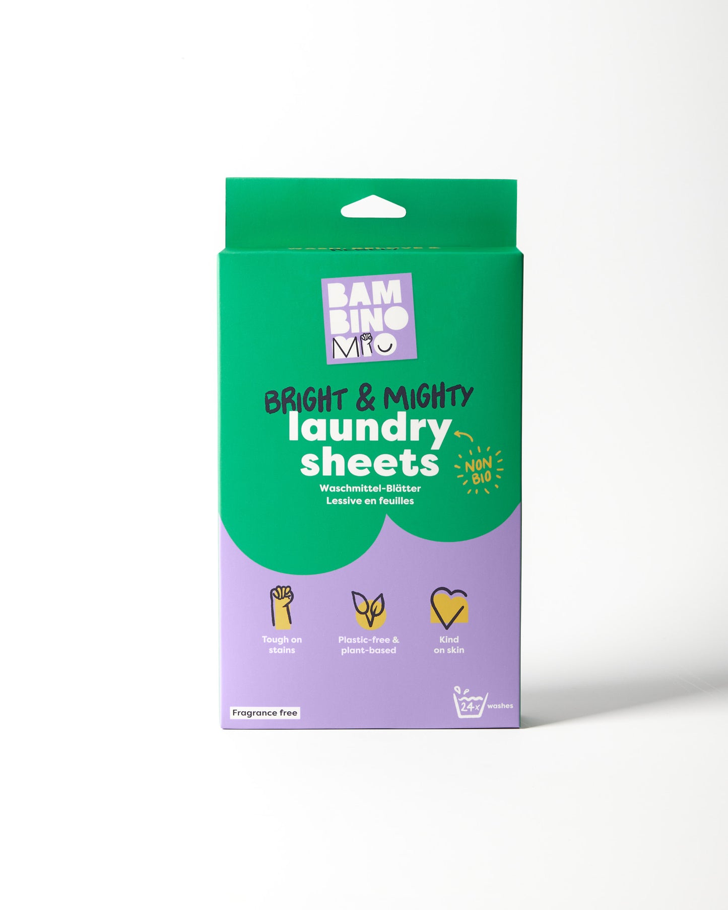 Bright & Mighty ekologiški skalbimo lapeliai