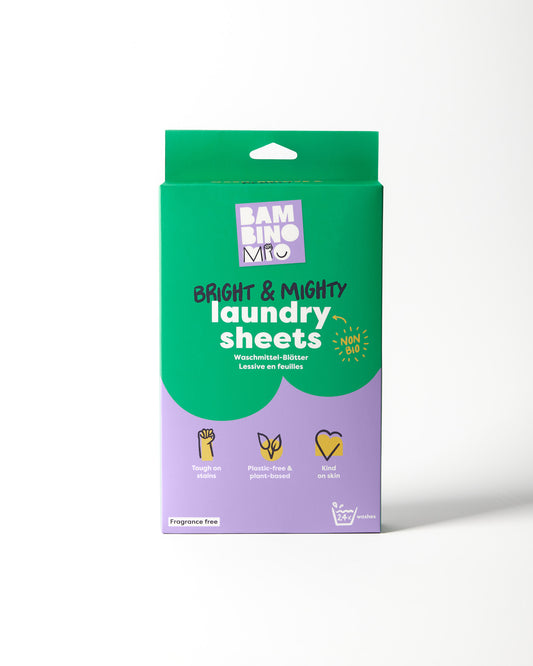 Bright & Mighty ekologiški skalbimo lapeliai