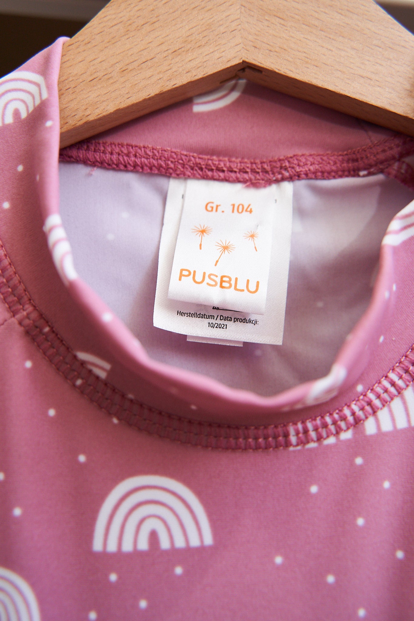 Maudymosi marškinėliai - PUSBLU