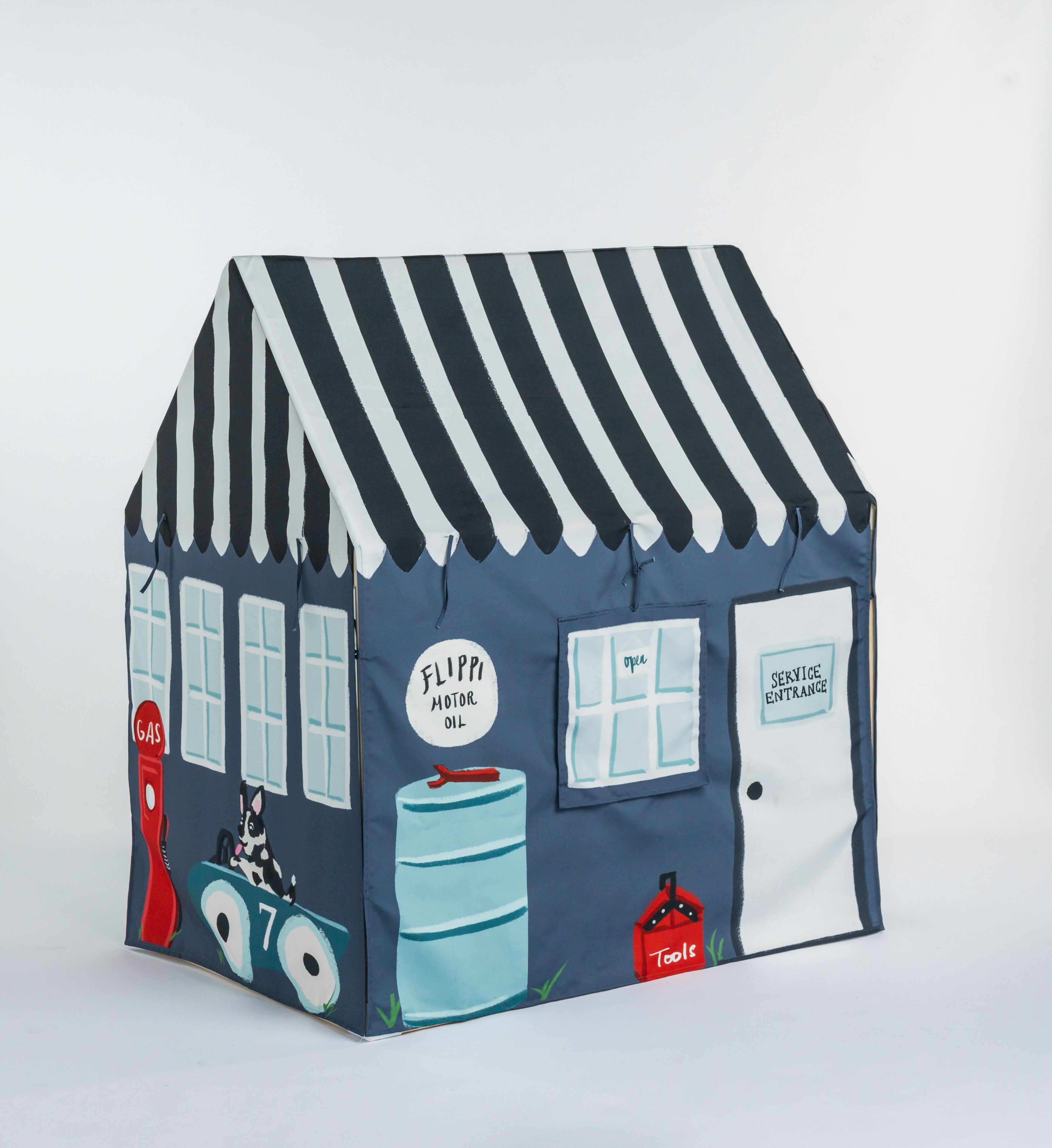 „Flippi mechanikų" palapinė 🛠️