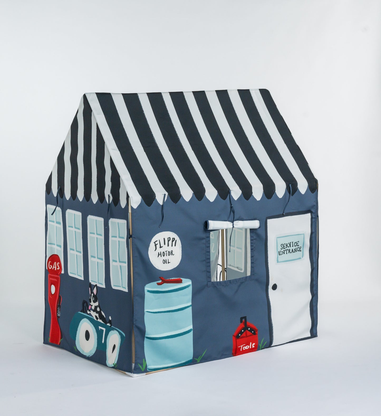 „Flippi mechanikų" palapinė 🛠️