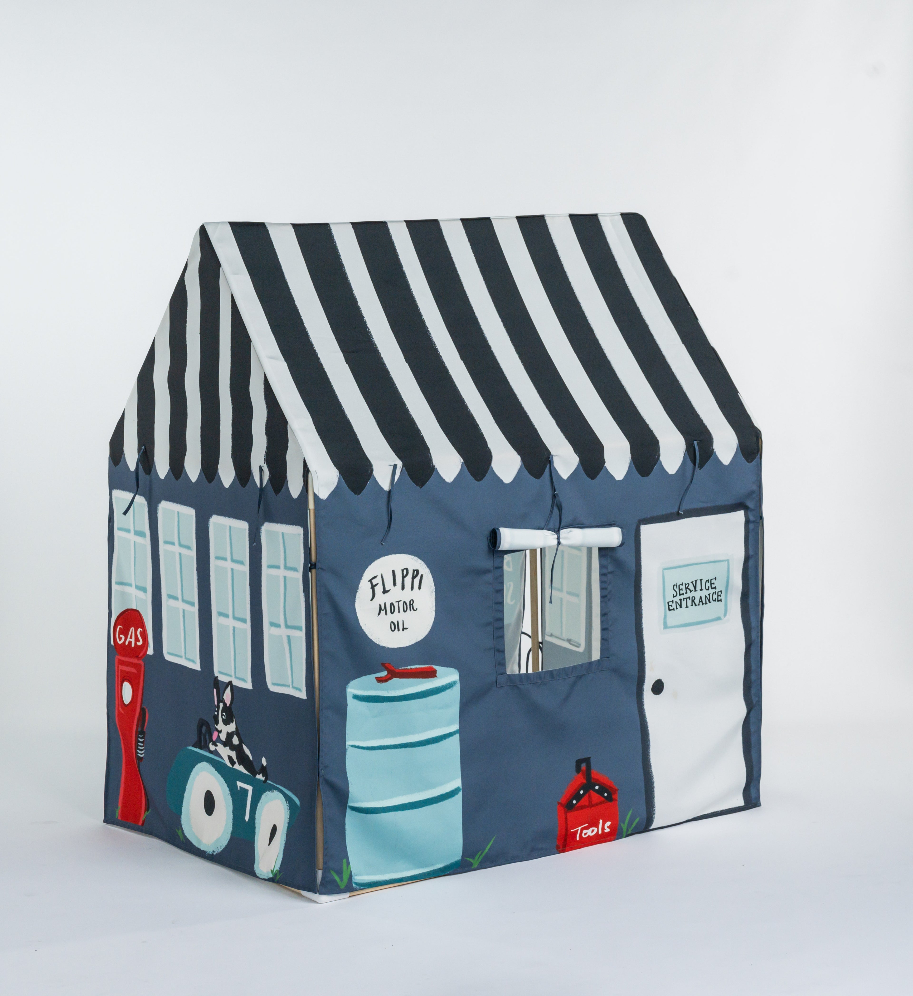 „Flippi mechanikų" palapinė 🛠️