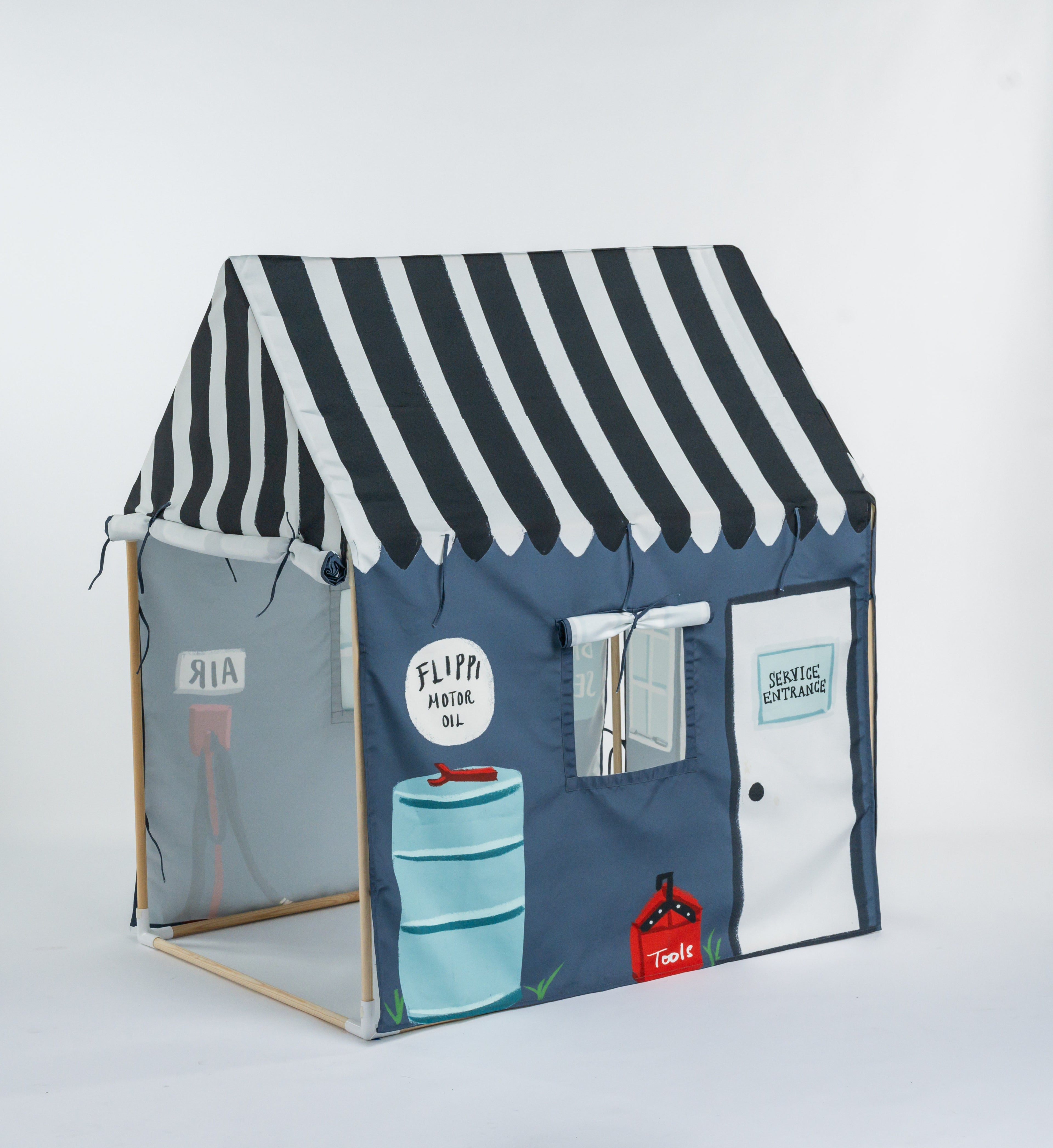 „Flippi mechanikų" palapinė 🛠️